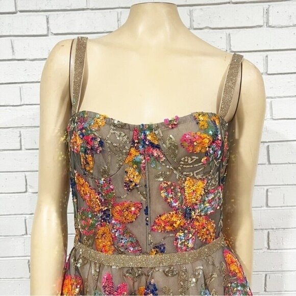 Bronx and Banco Women’s Mademoiselle Embellished Minidress - Size XL - Picture 2 of 9